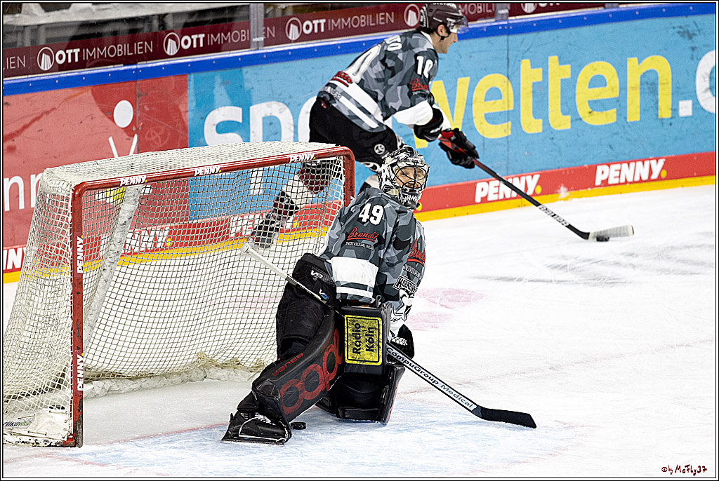 PENNY DEL;  Koelner Haie - Nuernberger Ice Tigers; Koeln, 25.03.2021